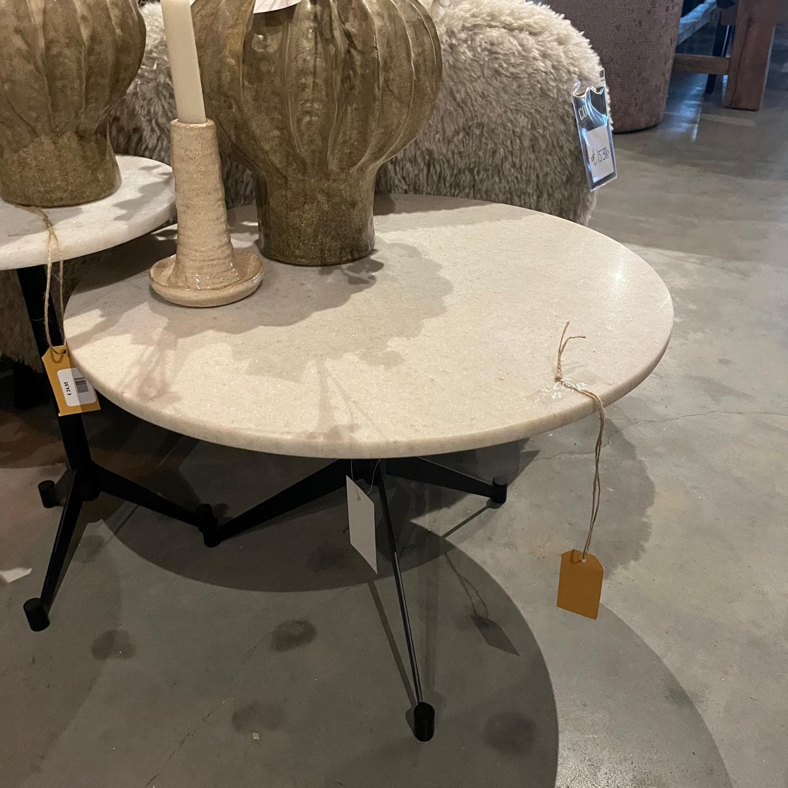 Salontafel Brix Yara white 55 cm