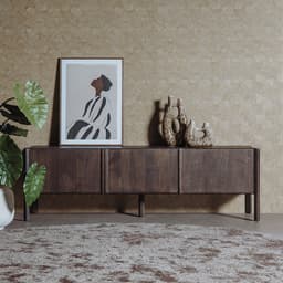 Tv-Meubel Amalia Basalt 180 cm - 3 drs - 4