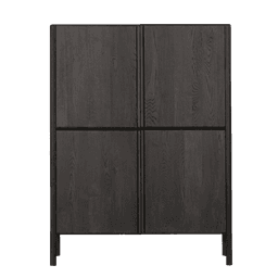 Opbergkast Amalia Basalt 120 cm - 4 drs - 1