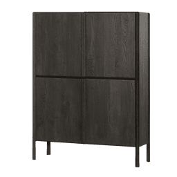 Opbergkast Amalia Basalt 120 cm - 4 drs - 2