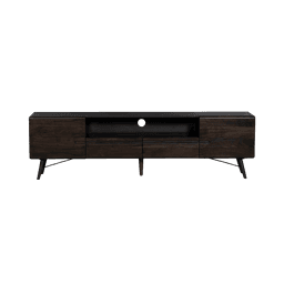 Tv-Meubel Auke Espresso 210 cm - 2 drs - 2 drws - 1