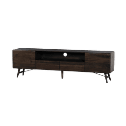 Tv-Meubel Auke Espresso 210 cm - 2 drs - 2 drws - 2