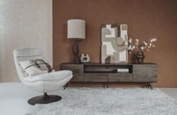 Tv-Meubel Auke Espresso 210 cm - 2 drs - 2 drws - 5