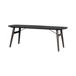 Eetkamertafel Auke Espresso Deens Ovaal 240 cm - 1