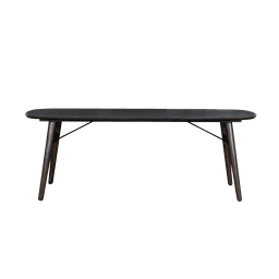 Eetkamertafel Auke Espresso Deens Ovaal 240 cm - 2