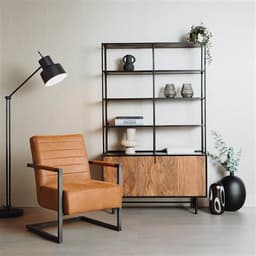 Fauteuil Ruben Bull Cognac 28 - 2