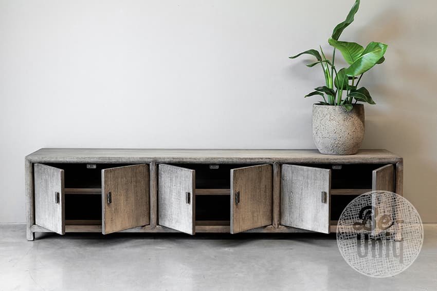 Dressoir laag Patine - 6drs - 2