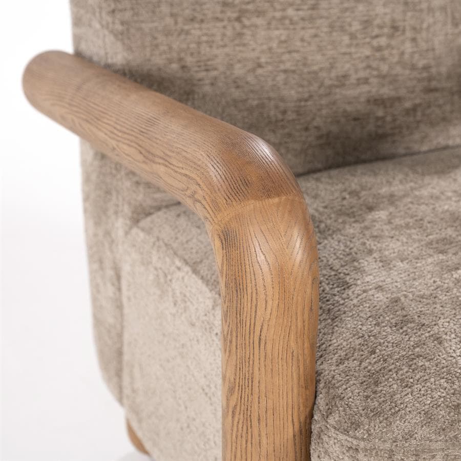 Fauteuil Retrova Taupe - 4