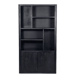 Boekenkast Tiffany Zwart 120 cm - 2