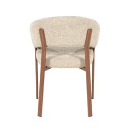 Eetkamerstoel Sedia met armleuning - Brown - 4