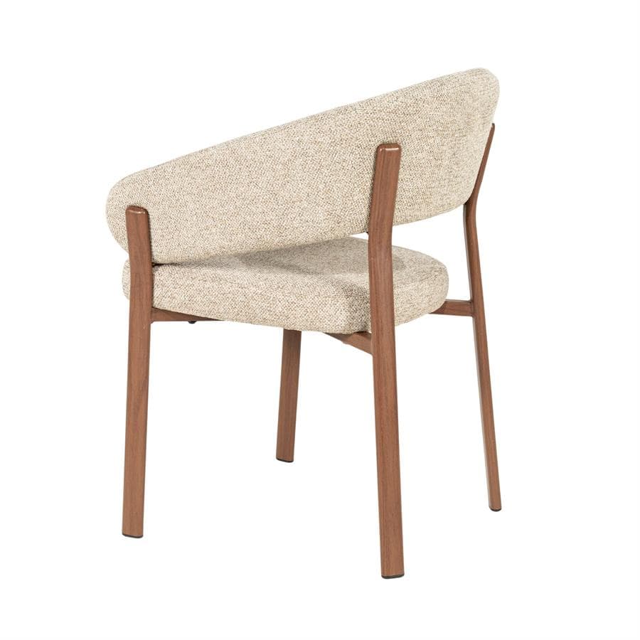 Eetkamerstoel Sedia met armleuning - Brown - 3