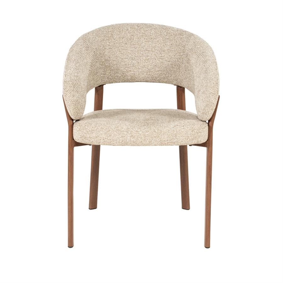 Eetkamerstoel Sedia met armleuning - Brown - 2