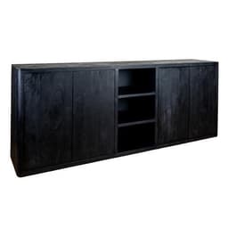 Dressoir Tiffany Zwart 220 cm - 1