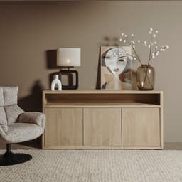 Dressoir Tiffany Naturel 180 cm - 3