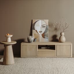 Tv-Meubel Tiffany Naturel 150 cm - 4