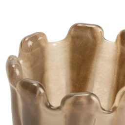 Waxinelichthouder Gramma Groot Taupe - 2