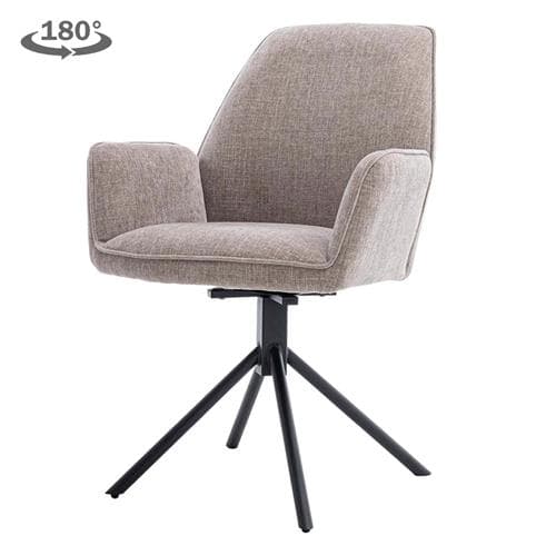 Eetkamerstoel Arnoud Beige Grey