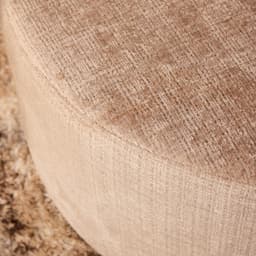 Ronde Hocker Maaike Beige 80 cm - 2