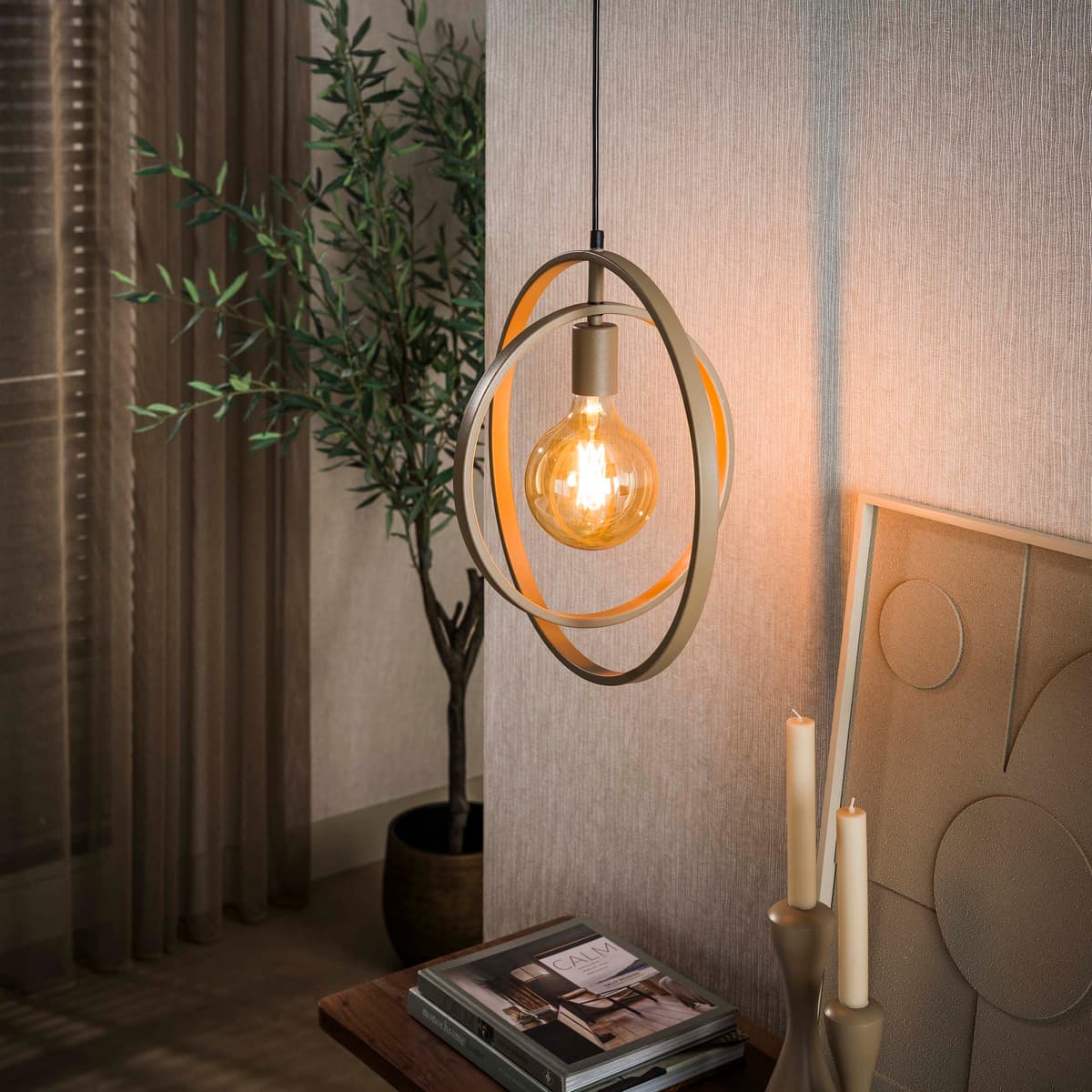 Hanglamp Turner Beige - 1