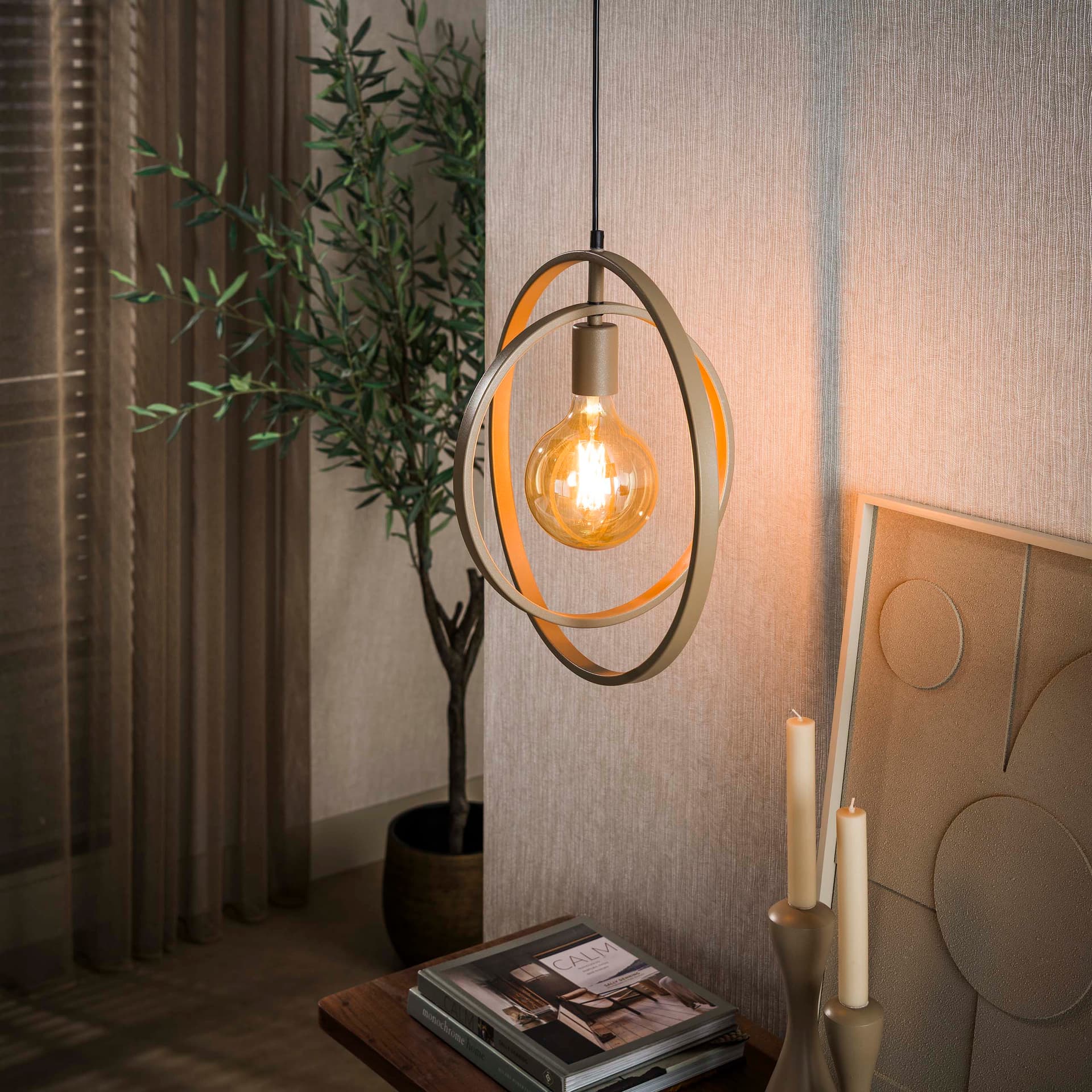 Hanglamp Turner Beige