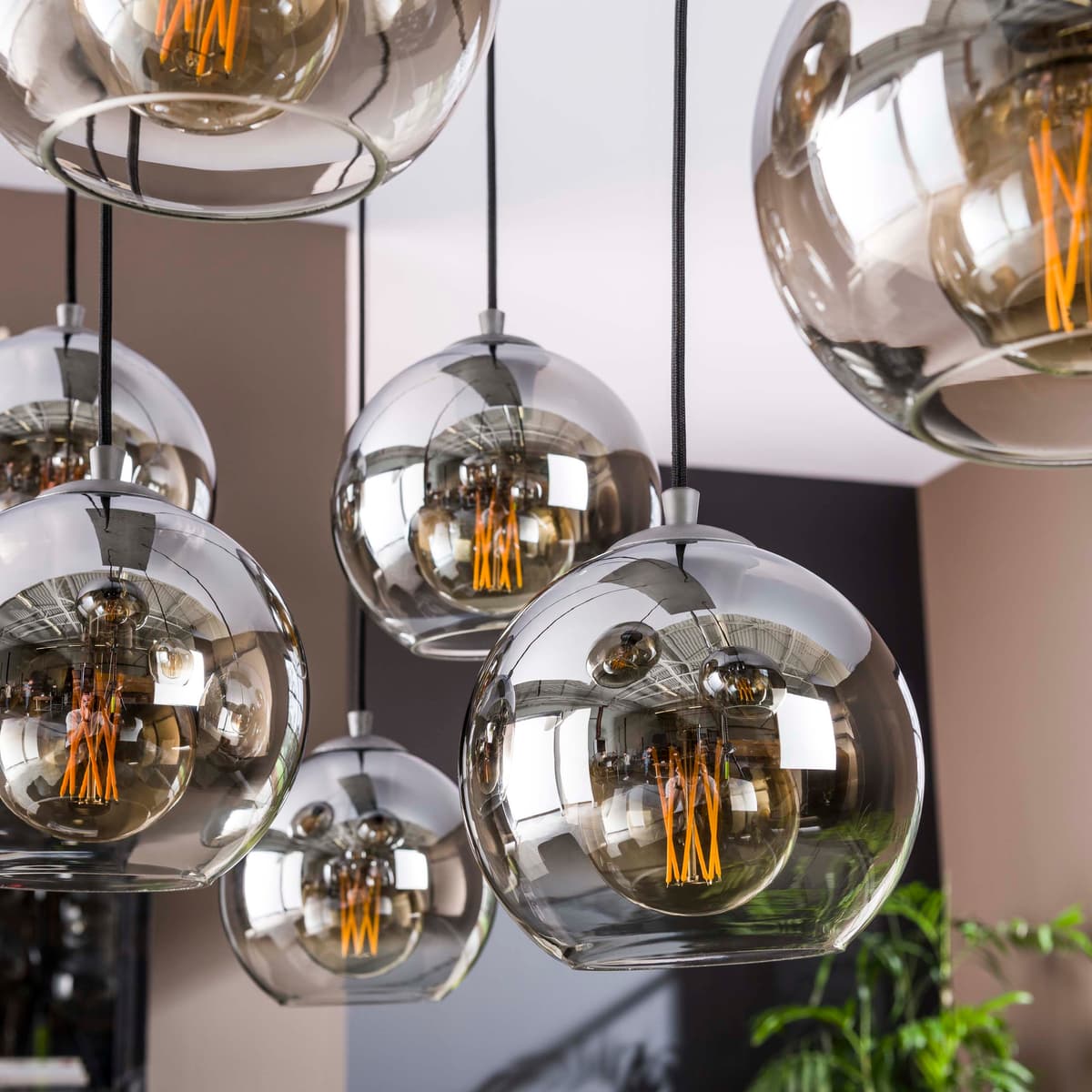 Hanglamp Bubbel 4 + 3 Lichts - 3