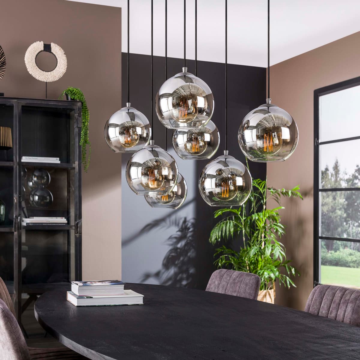 Hanglamp Bubbel 4 + 3 Lichts - 2