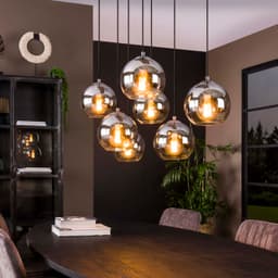 Hanglamp Bubbel 4 + 3 Lichts - 1