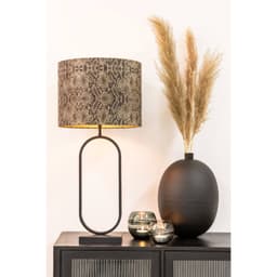 Lampvoet 20x13x55 cm JAMIRI mat zwart - 3