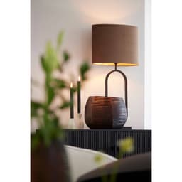 Lampvoet 20x13x55 cm JAMIRI mat zwart - 4