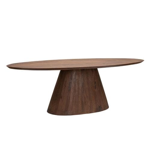 Eetkamertafel Premo Bruin Ovaal 240cm 