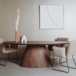 Eetkamertafel Premo Bruin Ovaal 240cm  - 2