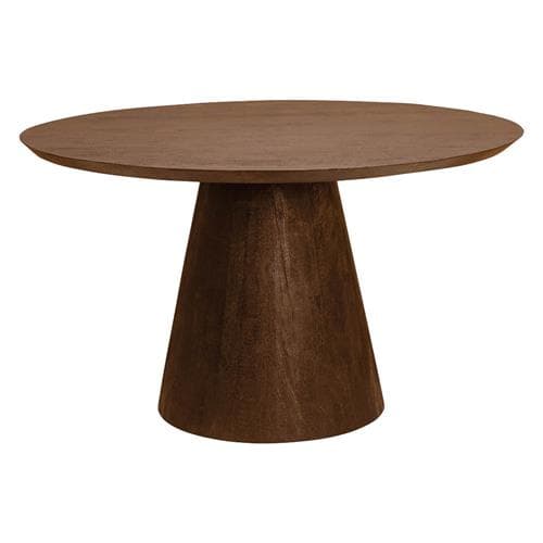 Eetkamertafel Premo Bruin Rond 130cm 