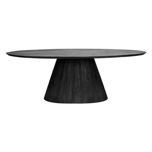 Eetkamertafel Premo Zwart Ovaal 260cm