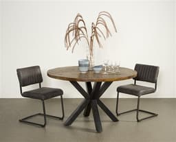 Eetkamertafel Bastion Rond 130cm  - 2