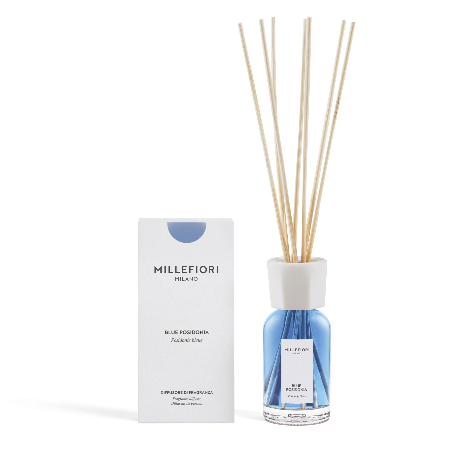 MM New Milano Reed Diffuser 100 ml Blue Posidonia