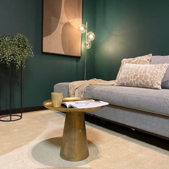 Salontafel Daisy Goud Aluminium 50 cm - 1