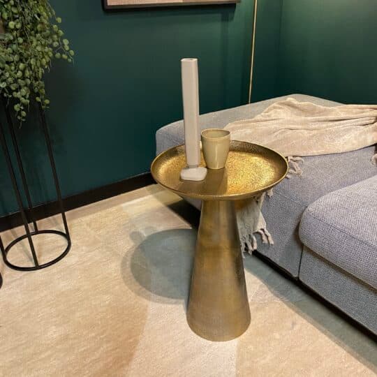 Salontafel Daisy Goud Aluminium 40 cm - 1