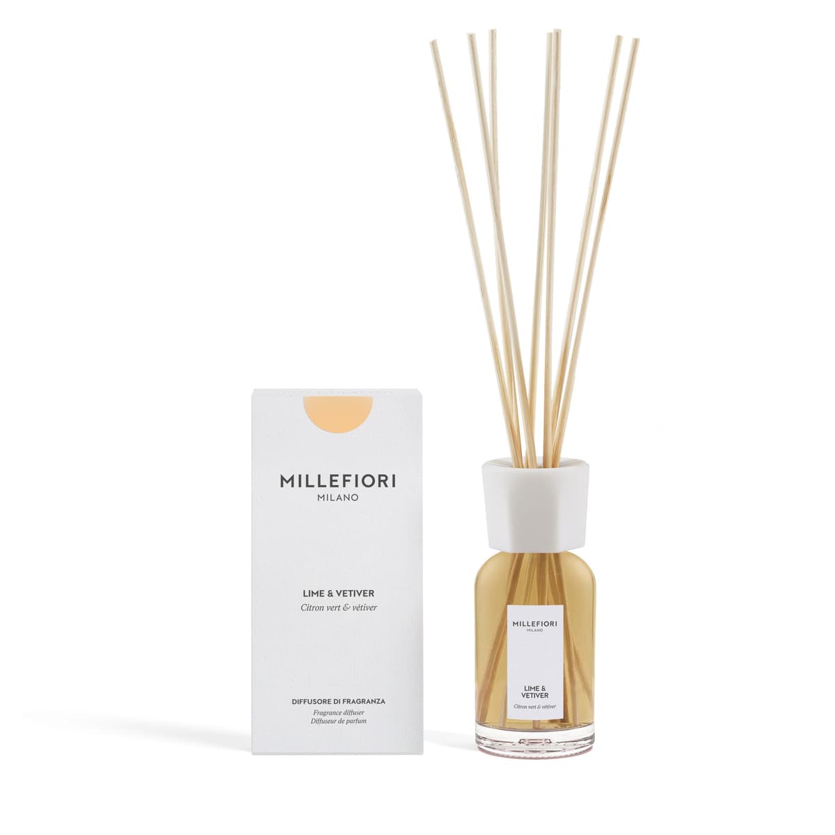 MM New Milano Reed Diffuser 100 ml Lime & Vetiver - 1