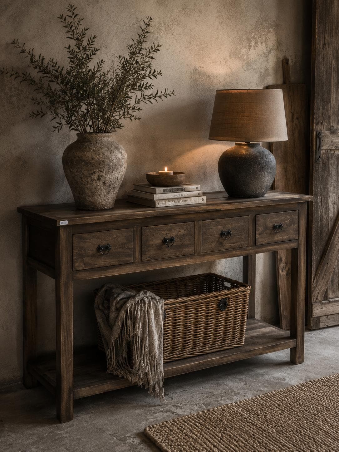 Sidetable Tom 4 lades