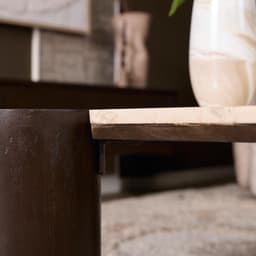 Salontafel Maeve Bruin (128 cm) - 2