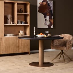 Eiken Eettafel Ferris Rond 150 cm - 5