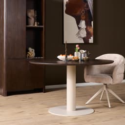 Eiken Eettafel Ferris Rond 150 cm - 13