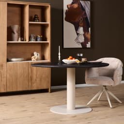 Eiken Eettafel Ferris Rond 150 cm - 17