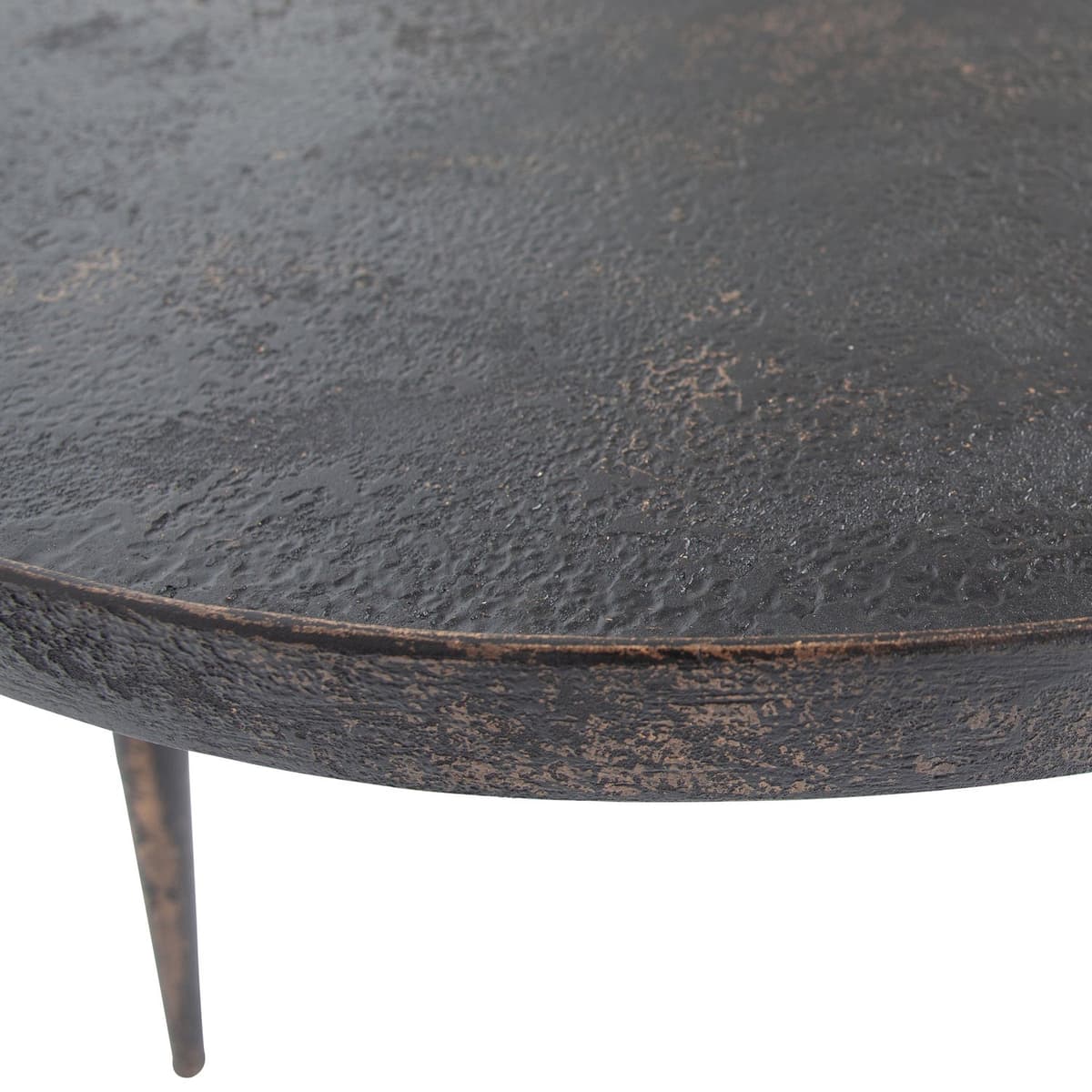 Bounds Bijzettafel Xl Hout/metaal Antique Goud 40xØ76 - 5