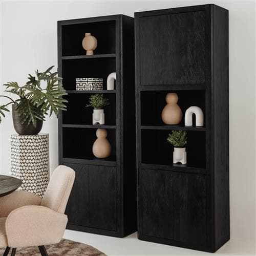 Boekenkast Tiffany Zwart 80 cm - 2