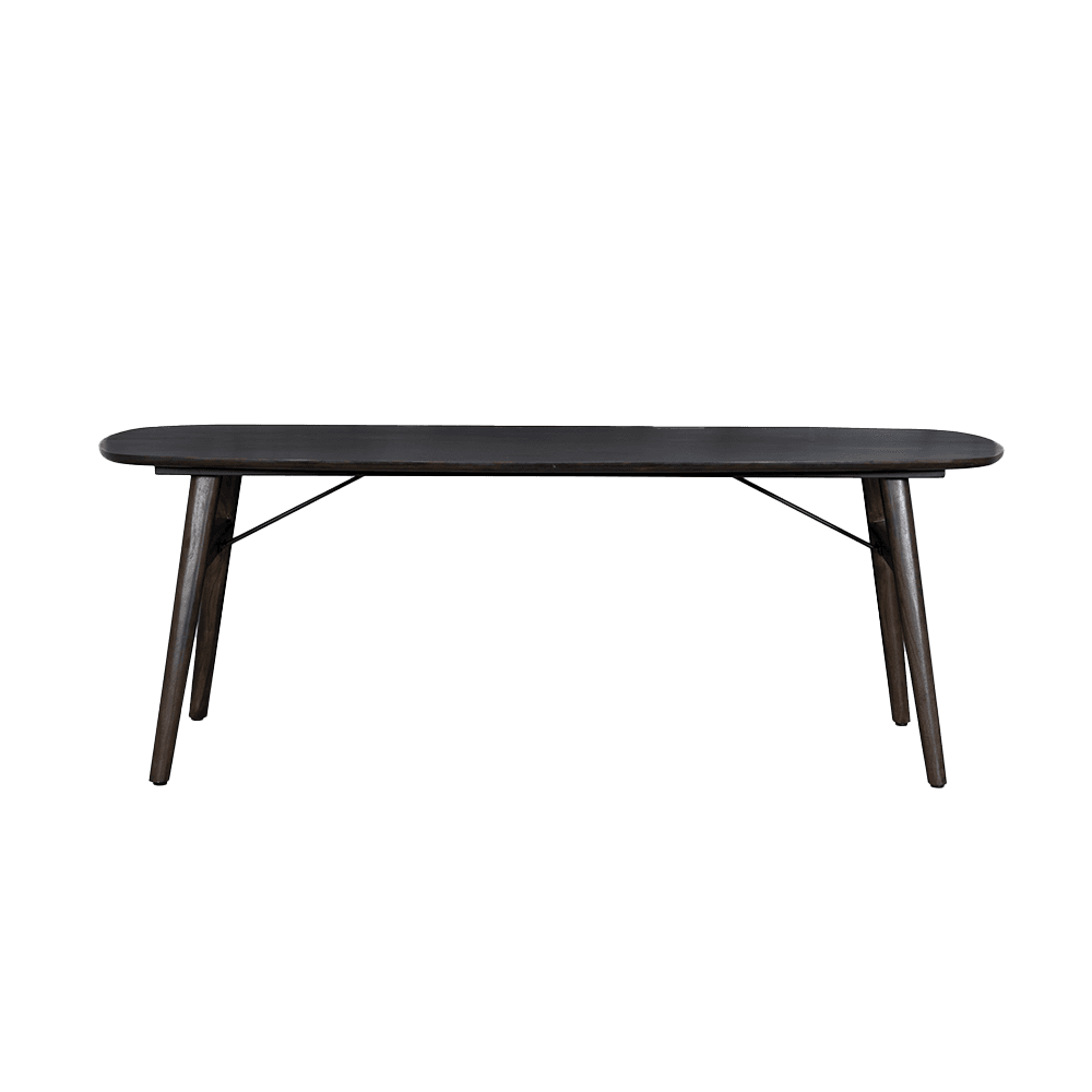Eetkamertafel Auke Espresso Deens Ovaal 240 cm - 2