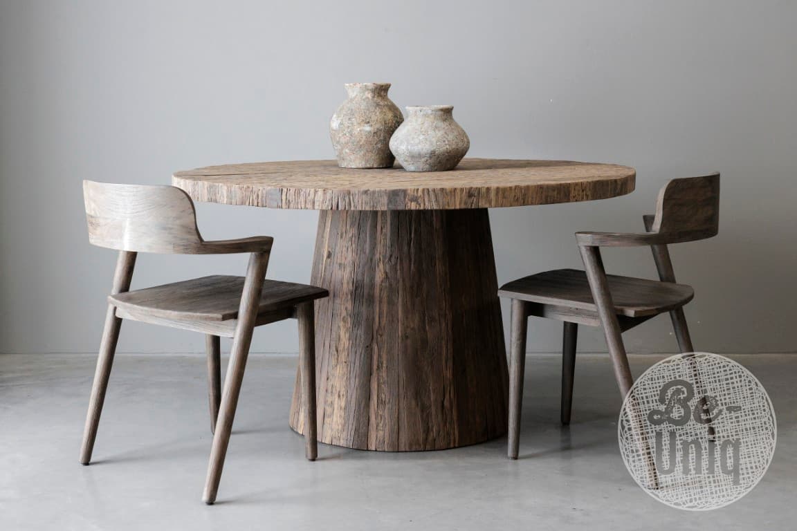 Eettafel Rond Kolom 140 cm - 2