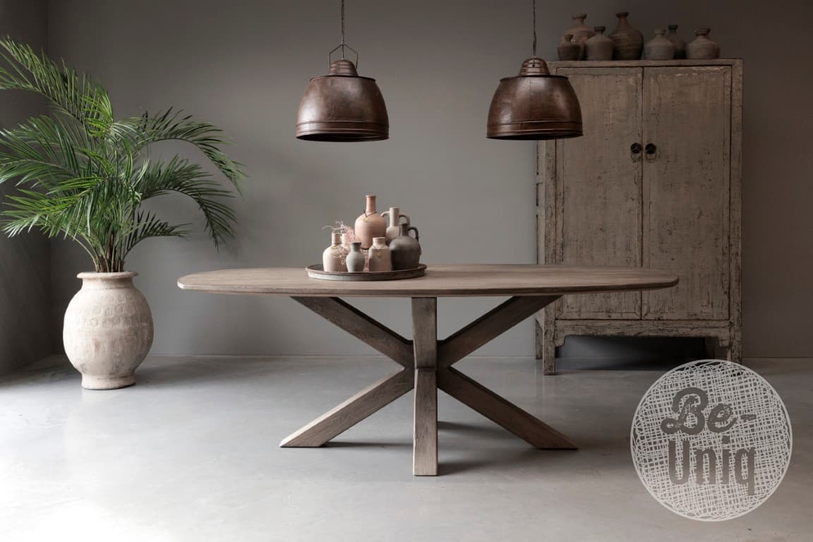 Eettafel Patine - Ovaal - 1