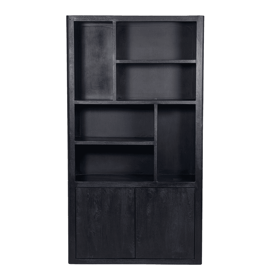 Boekenkast Tiffany Zwart 120 cm - 2
