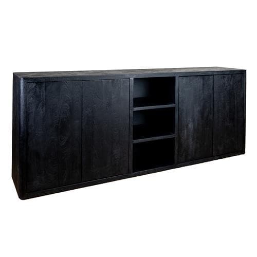 Dressoir Tiffany Zwart 220 cm - 1